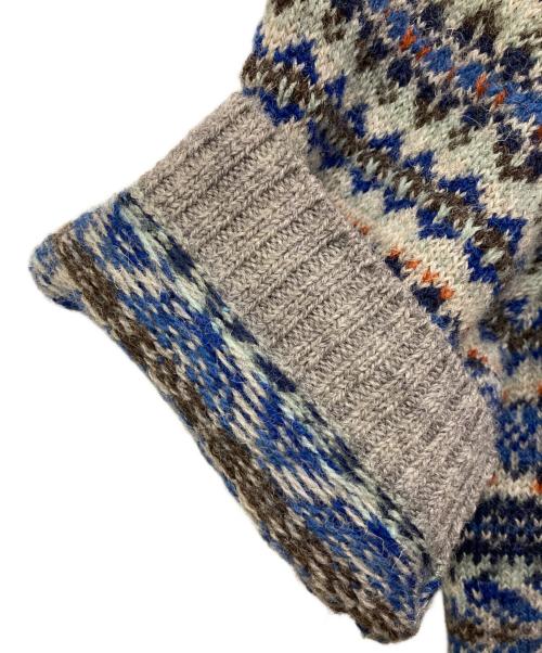 LOEFF（ロエフ）LOEFF (ロエフ) セーター LF W BLUEBIRD JQ SSL グレー サイズ:記載なしの古着・服飾アイテム