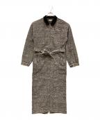Ameriアメリ）の古着「BLOUSON LIKE DENIM DRESS」｜グレー