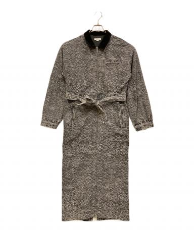 中古・古着通販】AMERI (アメリ) BLOUSON LIKE DENIM DRESS グレー