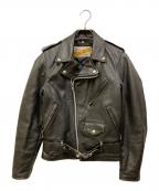 Schottショット）の古着「90s ダブルライダースジャケット」｜ブラック