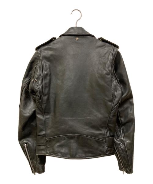 Schott（ショット）Schott (ショット) 90s ダブルライダースジャケット ブラック サイズ:32の古着・服飾アイテム