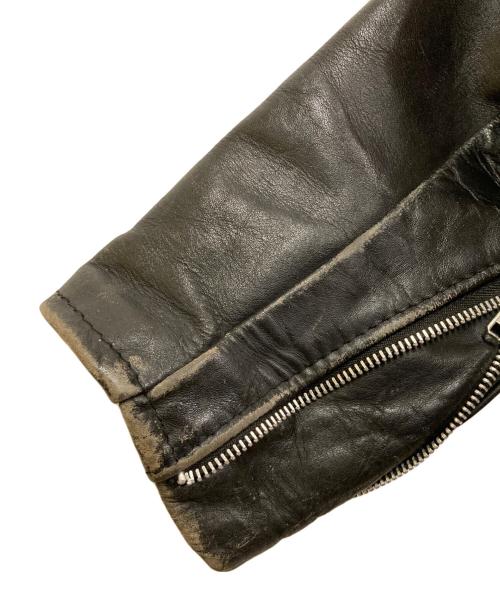 Schott（ショット）Schott (ショット) 90s ダブルライダースジャケット ブラック サイズ:32の古着・服飾アイテム