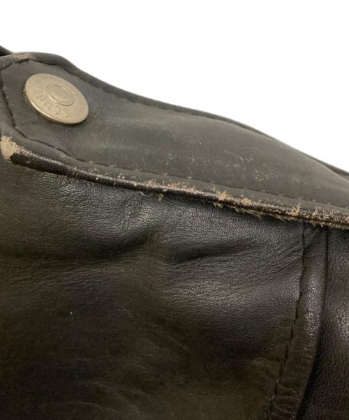 Schott（ショット）Schott (ショット) 90s ダブルライダースジャケット ブラック サイズ:32の古着・服飾アイテム