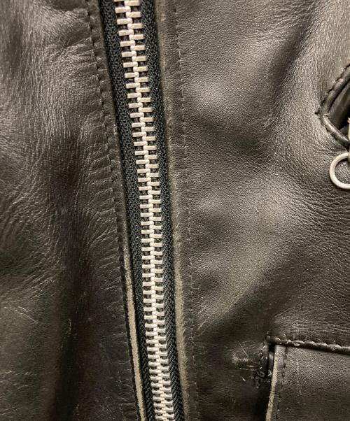 Schott（ショット）Schott (ショット) 90s ダブルライダースジャケット ブラック サイズ:32の古着・服飾アイテム