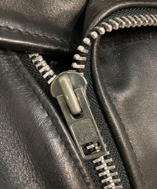 Schott（ショット）Schott (ショット) 90s ダブルライダースジャケット ブラック サイズ:32の古着・服飾アイテム