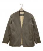 TODAYFULトゥデイフル）の古着「ヘザーカラーレスジャケット」｜グレー