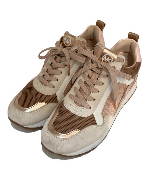 MICHAEL KORS（マイケル・コース）MICHAEL KORS (マイケル・コース) ローカットスニーカー ピンク サイズ:SIZE 25cmの古着・服飾アイテム
