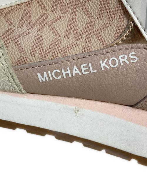 MICHAEL KORS（マイケル・コース）MICHAEL KORS (マイケル・コース) ローカットスニーカー ピンク サイズ:SIZE 25cmの古着・服飾アイテム