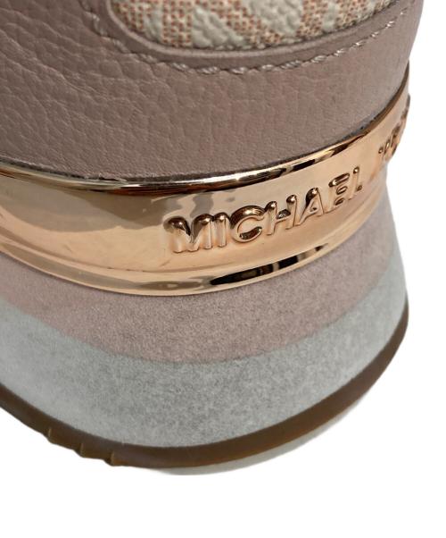 MICHAEL KORS（マイケル・コース）MICHAEL KORS (マイケル・コース) ローカットスニーカー ピンク サイズ:SIZE 25cmの古着・服飾アイテム