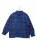 SUPREME（シュプリーム）の古着「21aw Quilted Plaid Flannel Shirt/キルティング フランネル シャツ」｜ブルー