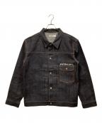 SEQUEL×FRAGMENT DESIGNシークエル×フラグメントデザイン）の古着「デニムトラッカージャケット」｜インディゴ