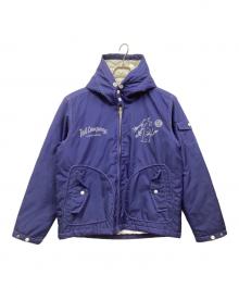 TED COMPANY（テッドカンパニー）の古着「デビルフーデッドブルゾン」｜ネイビー