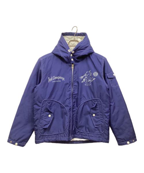 TED COMPANY（テッドカンパニー）TED COMPANY (テッドカンパニー) デビルフーデッドブルゾン ネイビー サイズ:Mの古着・服飾アイテム