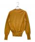 Vivienne Westwood RED LABEL (ヴィヴィアンウエストウッドレッドレーベル) オーブ刺繍クルーネックカーディガン キャラメル サイズ:SIZE L：10000円