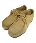 CLARKSクラークス）の古着「ワラビー シューズ」｜ベージュ