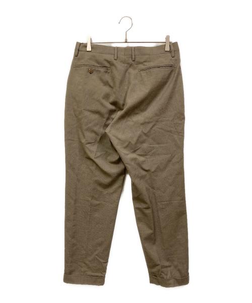 COMOLI（コモリ）COMOLI (コモリ) ウール 2タックパンツ ベージュ サイズ:SIZE 2の古着・服飾アイテム