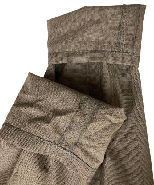 COMOLI（コモリ）COMOLI (コモリ) ウール 2タックパンツ ベージュ サイズ:SIZE 2の古着・服飾アイテム