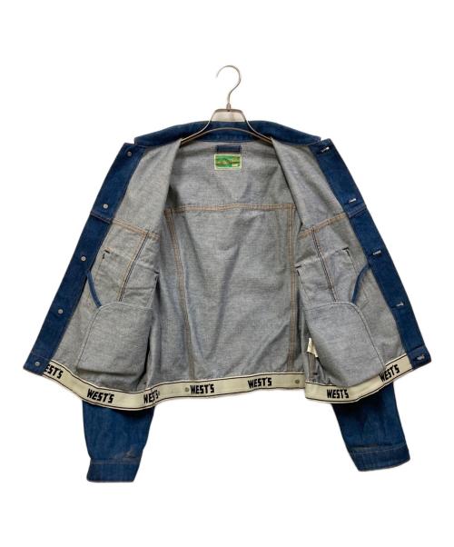 WESTOVERALLS（ウエストオーバーオールズ）WESTOVERALLS (ウエストオーバーオールズ) デニムジャケット インディゴ サイズ:SIZE Sの古着・服飾アイテム
