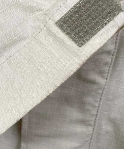 Acne studios（アクネ ストゥディオズ）Acne studios (アクネ ストゥディオズ) ロゴリップストップジャケット ホワイト サイズ:44の古着・服飾アイテム