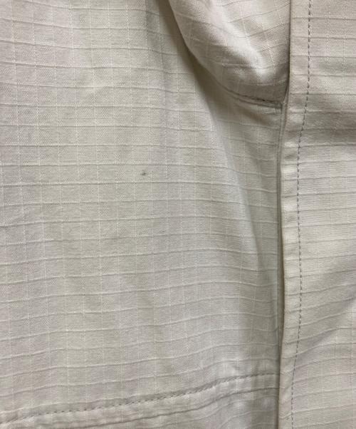 Acne studios（アクネ ストゥディオズ）Acne studios (アクネ ストゥディオズ) ロゴリップストップジャケット ホワイト サイズ:44の古着・服飾アイテム