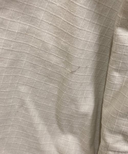 Acne studios（アクネ ストゥディオズ）Acne studios (アクネ ストゥディオズ) ロゴリップストップジャケット ホワイト サイズ:44の古着・服飾アイテム