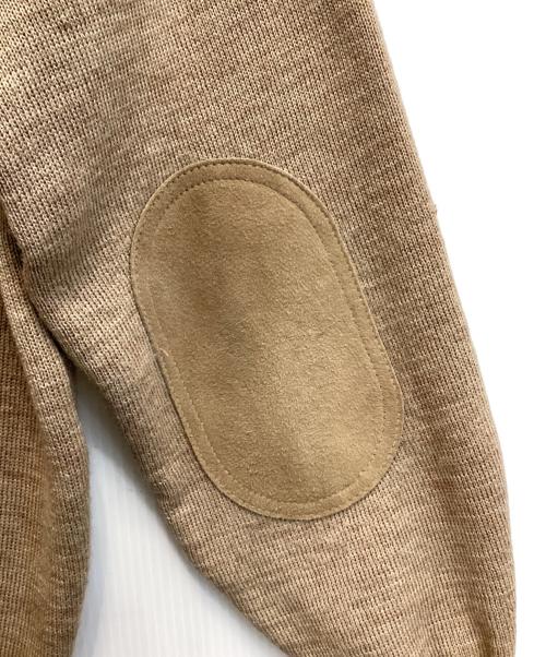 Burberry's（バーバリーズ）Burberry's (バーバリーズ) ショルダーエルボーパッチウールニット ベージュ サイズ:Mの古着・服飾アイテム