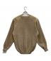 Burberry's (バーバリーズ) ショルダーエルボーパッチウールニット ベージュ サイズ:M：6000円