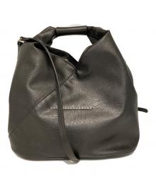 MM6 Maison Margiela（エムエムシックスメゾンマルジェラ）の古着「ジャパニーズ クラシック クロスボディバッグ/ JAPANESE CLASSIC CROSSBODY BAG」｜ブラック