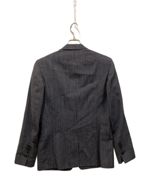 PAUL SMITH（ポールスミス）PAUL SMITH (ポールスミス) ストライプセットアップスーツ ホワイト×ネイビー サイズ:Mの古着・服飾アイテム