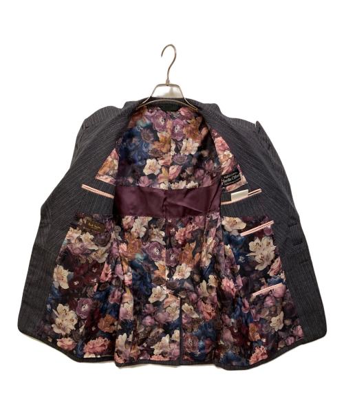 PAUL SMITH（ポールスミス）PAUL SMITH (ポールスミス) ストライプセットアップスーツ ホワイト×ネイビー サイズ:Mの古着・服飾アイテム