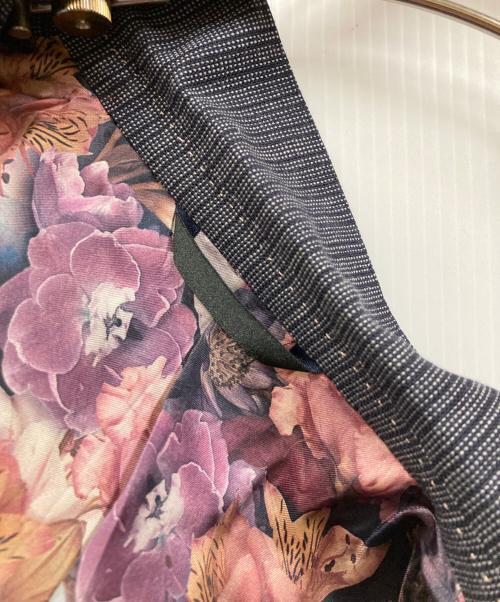 PAUL SMITH（ポールスミス）PAUL SMITH (ポールスミス) ストライプセットアップスーツ ホワイト×ネイビー サイズ:Mの古着・服飾アイテム