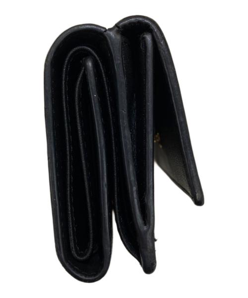 FURLA（フルラ）FURLA (フルラ) Moon Compact WALLET TRIFOLD/コンパクトウォレット ブラックの古着・服飾アイテム
