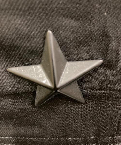 GIVENCHY（ジバンシィ）GIVENCHY (ジバンシィ) スタースタッズデニムジャケット ブラック サイズ:XSの古着・服飾アイテム