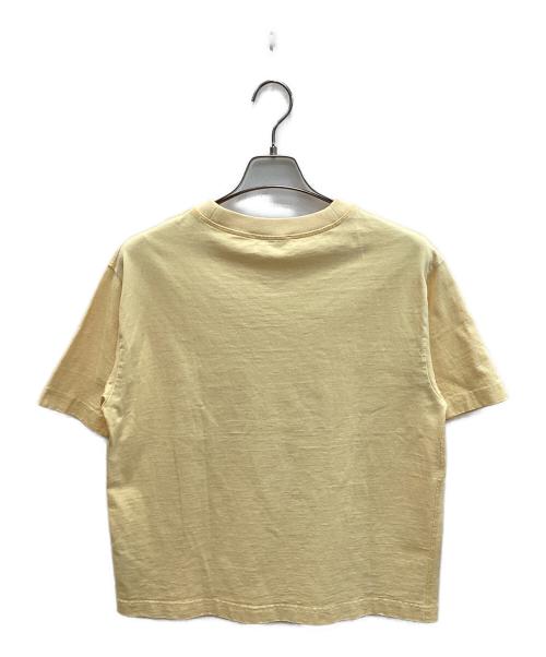 Acne studios（アクネ ストゥディオズ）ACNE STUDIOS (アクネ ストゥディオズ) S/SロゴTシャツ イエロー サイズ:Sの古着・服飾アイテム