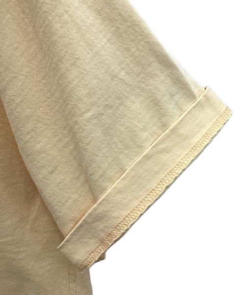 Acne studios（アクネ ストゥディオズ）ACNE STUDIOS (アクネ ストゥディオズ) S/SロゴTシャツ イエロー サイズ:Sの古着・服飾アイテム