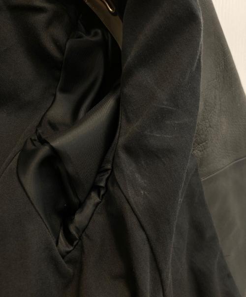 HARE（ハレ）HARE (ハレ) シープレザーダブルライダースジャケット ブラック サイズ:Sの古着・服飾アイテム