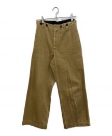 MHL（エムエイチエル）の古着「ストレートパンツ」｜ベージュ
