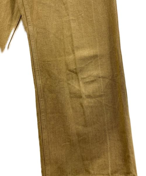 MHL（エムエイチエル）MHL (エムエイチエル) ストレートパンツ ベージュ サイズ:1の古着・服飾アイテム