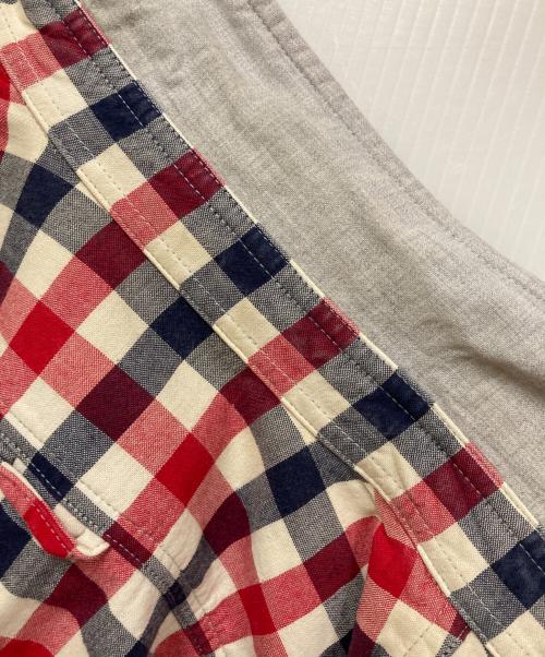 LACOSTE（ラコステ）LACOSTE (ラコステ) リバーシブルシャツ トリコロールカラー×グレー サイズ:Sの古着・服飾アイテム