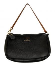 YOUNG & OLSEN The DRYGOODS STORE×FRAMeWORK（ヤングアンドオルセン ザ ドライグッズストア×フレームワーク）の古着「FRAMeWORK別注ミニハンドバッグ」｜ブラック