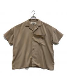 BASISBROEK（バージスブルック）の古着「S/Sシャツ」｜ベージュ