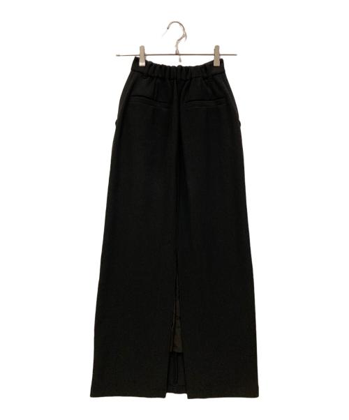 CLANE（クラネ）CLANE (クラネ) 24SS CLANE RIB STRIPE STRAIGHT SKIRT ブラックの古着・服飾アイテム