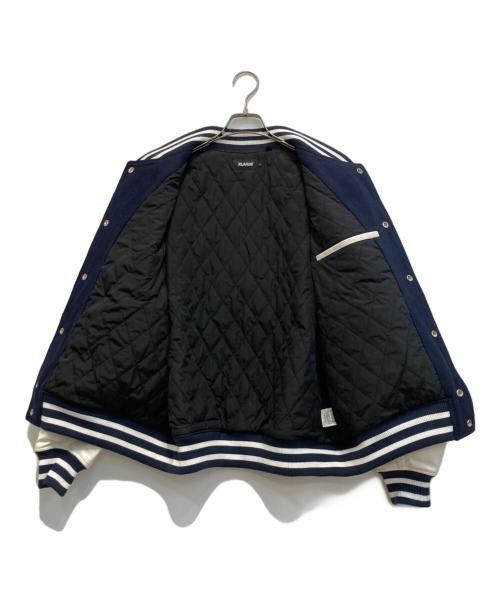X-LARGE（エクストララージ）X-LARGE (エクストララージ) VARSITY JACKET ネイビー×ホワイト サイズ:Lの古着・服飾アイテム