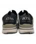 中古・古着 BOSS HUGO BOSS (ボス ヒューゴボス) ローカットスニーカー グレー サイズ:40：5000円