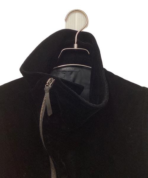 GIORGIO ARMANI（ジョルジオアルマーニ）GIORGIO ARMANI (ジョルジオアルマーニ) ベルベット ベスト ブラック サイズ:48の古着・服飾アイテム