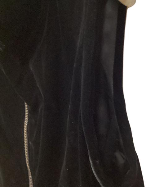 GIORGIO ARMANI（ジョルジオアルマーニ）GIORGIO ARMANI (ジョルジオアルマーニ) ベルベット ベスト ブラック サイズ:48の古着・服飾アイテム