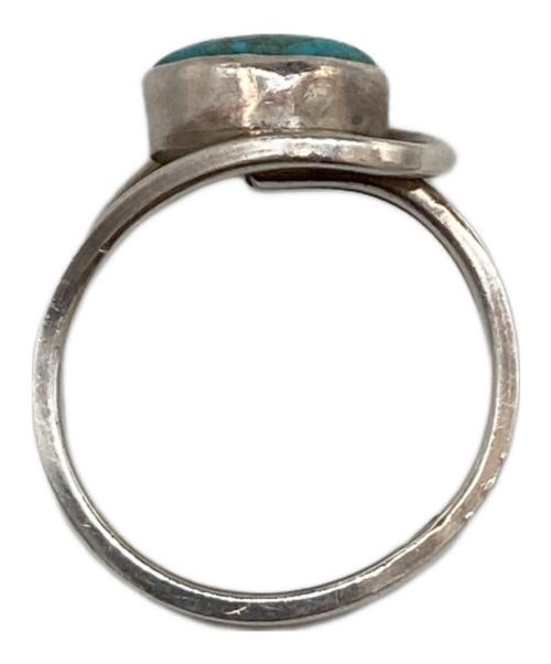 INDIAN JEWERY（インディアン ジュエリー）INDIAN JEWERY (インディアン ジュエリー) ターコイズリング シルバー×ターコイズブルー サイズ:16号の古着・服飾アイテム