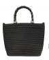 GUCCI (グッチ) 2WAY バンブー・ナイロンハンドバッグ ブラック：13000円