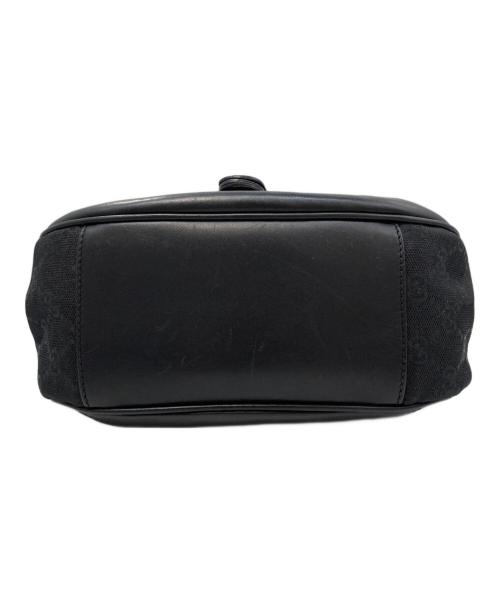 GUCCI（グッチ）GUCCI (グッチ) GG柄ハンドバッグ ブラックの古着・服飾アイテム