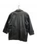 Sol Our Club (ソルアワークラブ) シープレザーダブルカーコート ブラック サイズ:L：6000円